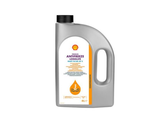 SHELL Antifreeze Longlife Ultimate protection ready to use 4L