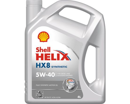 SHELL HELIX HX8 SYN 5W-40 SN  4L