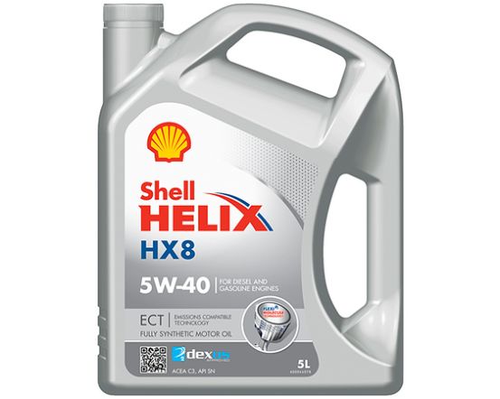 SHELL HELIX HX8 ECT 5W40 (OEMs)  5l