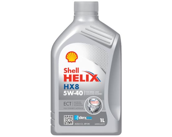 SHELL HELIX HX8 ECT 5W-40 (OEMs) 1l